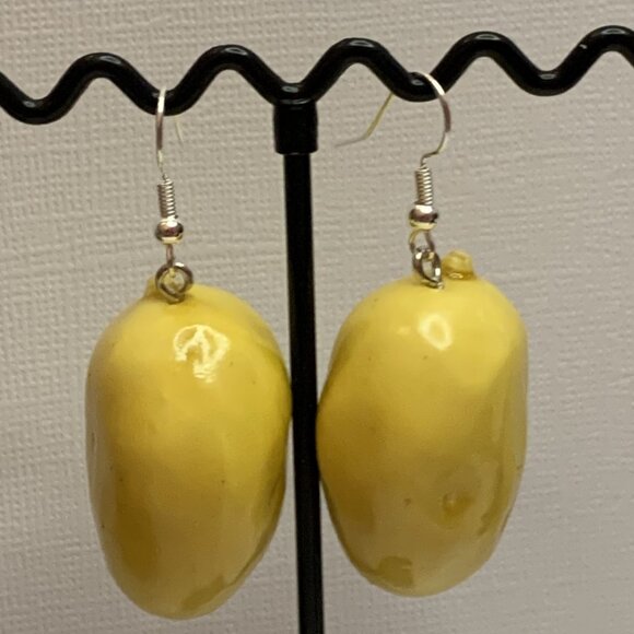 Potato Earring, Funny Food Earring, Food Jewelry, Gift Idea, Cooking Earring - Picture 4 of 7